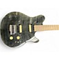 Used Sterling by Music Man Sub AX3 Axis Trans Black Solid Body Electric Guitar