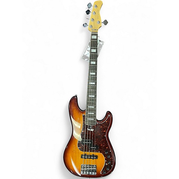 Used Sire Marcus Miller M7 Alder 5 String 2 Color Sunburst Electric Bass Guitar