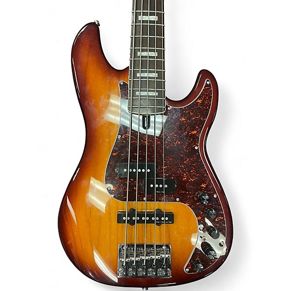 Used Sire Marcus Miller M7 Alder 5 String 2 Color Sunburst Electric Bass Guitar