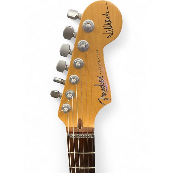 Used 2014 Fender Artist Series Jeff Beck Stratocaster Cream Solid Body Electric Guitar