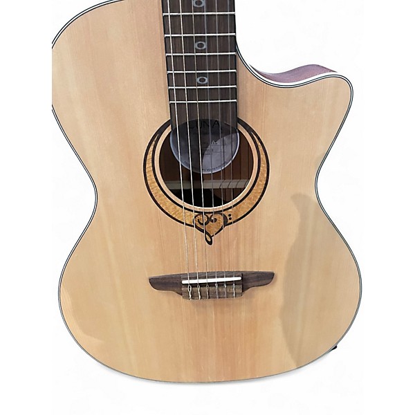 Used Luna SONG NYL Natural Classical Acoustic Electric Guitar