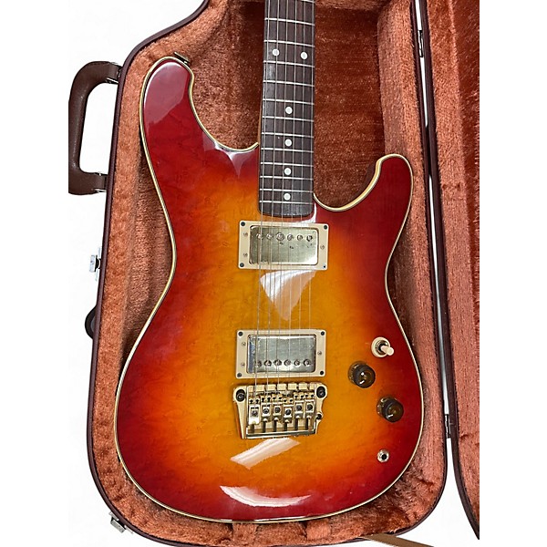 Vintage 1980s Ibanez Roadstar II RS-1000 Sunburst Solid Body Electric Guitar