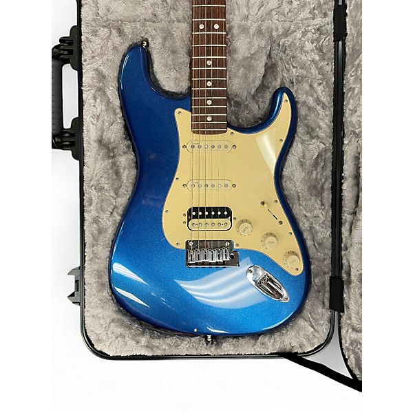 Used Fender American Ultra Stratocaster HSS COBRA BLUE Solid Body Electric Guitar
