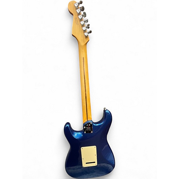 Used Fender American Ultra Stratocaster HSS COBRA BLUE Solid Body Electric Guitar