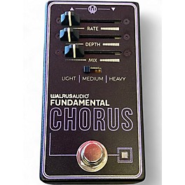 Used Walrus Audio Fundamental Series Chorus Effect Pedal