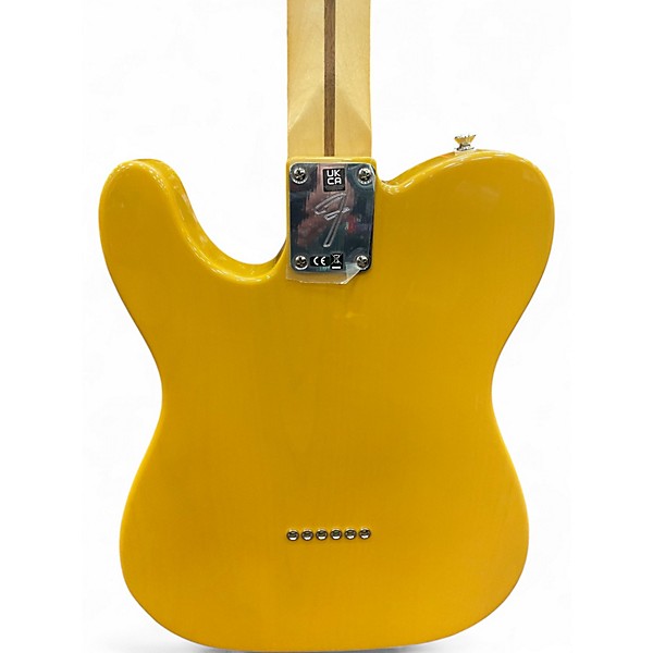 Used Fender PLAYER SERIES TELECASTER Butterscotch Blonde Solid Body Electric Guitar