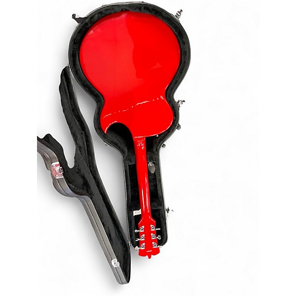 Used Eastwood ROCKER BOX RED AND WHITE Hollow Body Electric Guitar