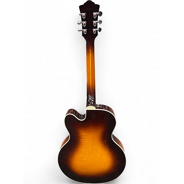 Used Guild X150 2 Color Sunburst Hollow Body Electric Guitar