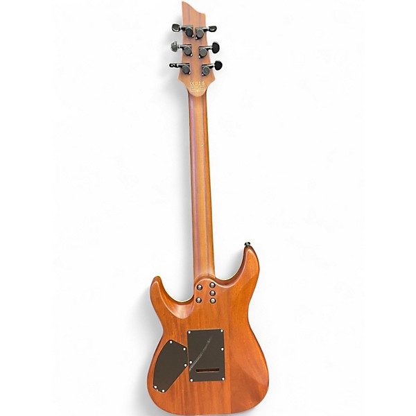 Used Schecter Guitar Research C1 exotic spalted burst Solid Body Electric Guitar