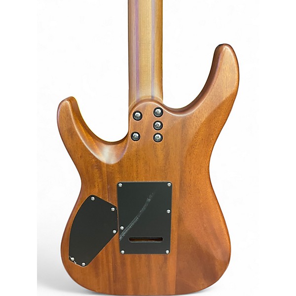 Used Schecter Guitar Research C1 exotic spalted burst Solid Body Electric Guitar