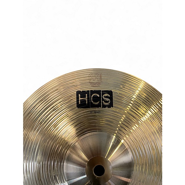 Used MEINL 10in HCS Splash Cymbal