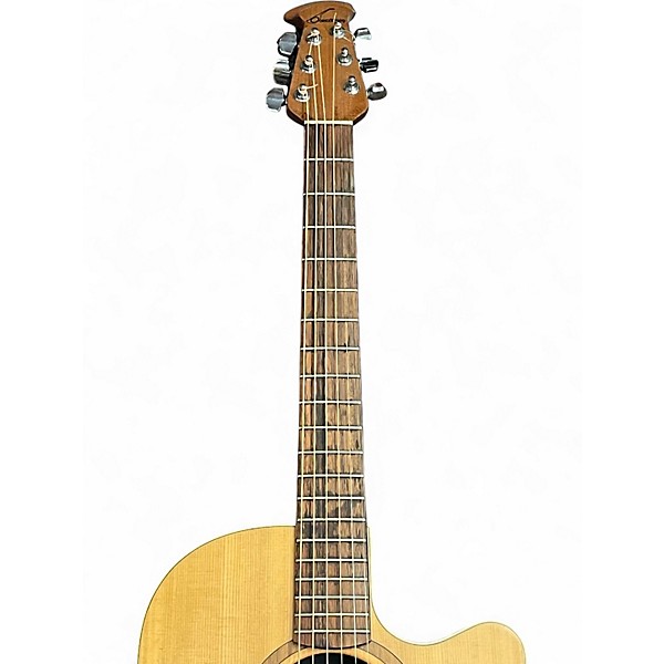 Vintage 1990s Ovation S771-W BALLADEER Natural Acoustic Electric Guitar