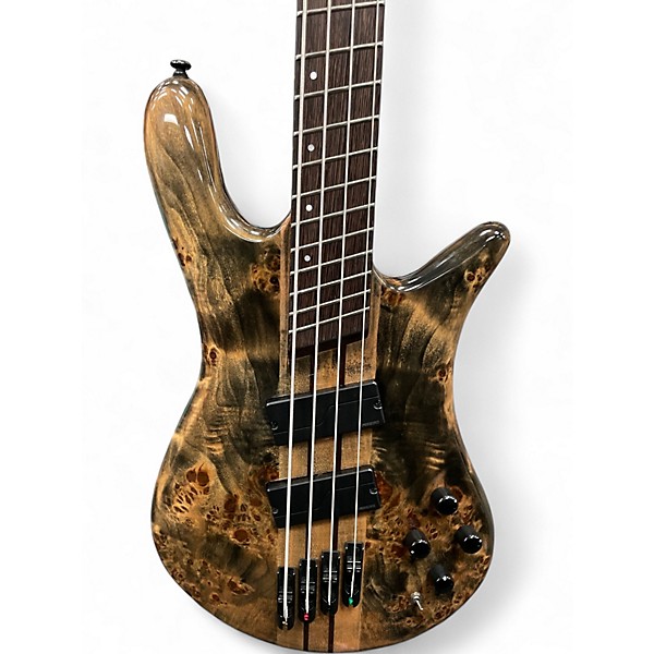 Used Spector NS DIMENSION 4 Super Faded Black Electric Bass Guitar