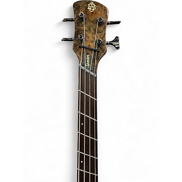 Used Spector NS DIMENSION 4 Super Faded Black Electric Bass Guitar