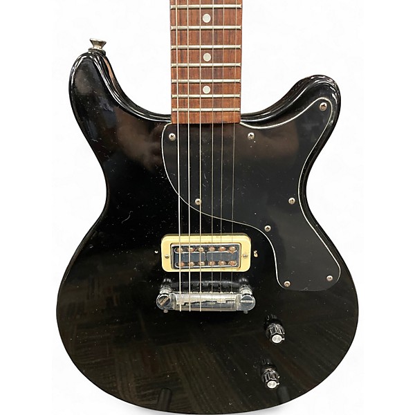 Used Epiphone Les Paul Junior DOUBLE CUTAWAY BLACK Solid Body Electric Guitar