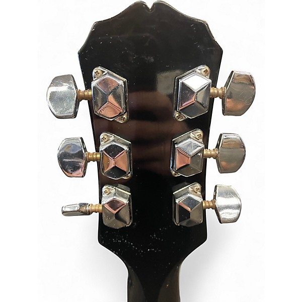 Used Epiphone Les Paul Junior DOUBLE CUTAWAY BLACK Solid Body Electric Guitar