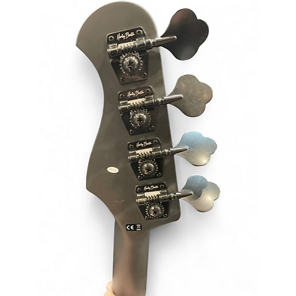 Used Harley Benton PB20 Satin Black Electric Bass Guitar