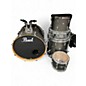 Used Pearl 5 Piece Vision Birch Metallic Silver Drum Kit thumbnail