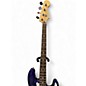 Used Fender Standard Jazz Bass Blue Electric Bass Guitar