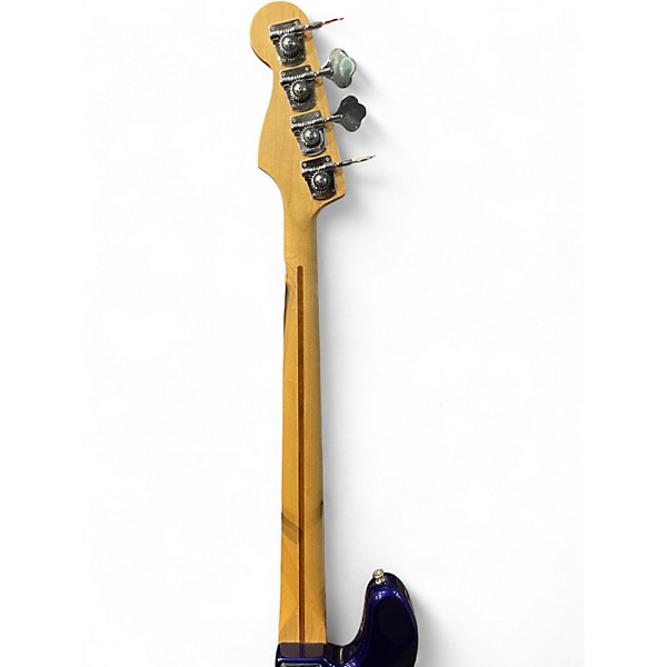 Used Fender Standard Jazz Bass Blue Electric Bass Guitar