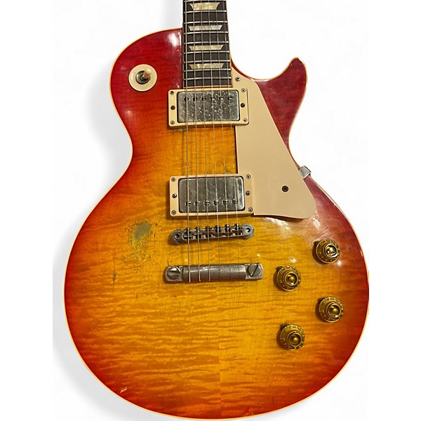 Used Gibson Custom Shop R9 2003 Reissue Washed Cherry Solid Body Electric Guitar