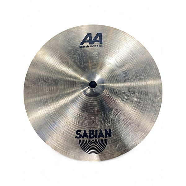 Used SABIAN 10in AA Splash Cymbal