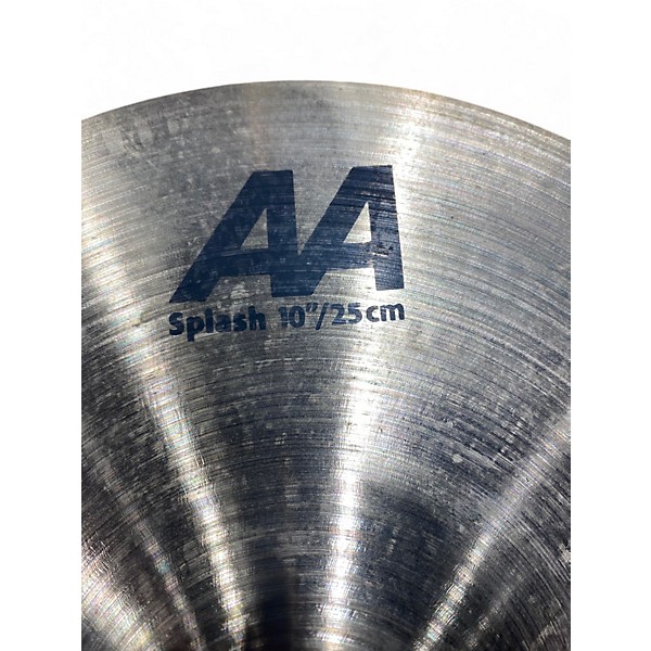 Used SABIAN 10in AA Splash Cymbal