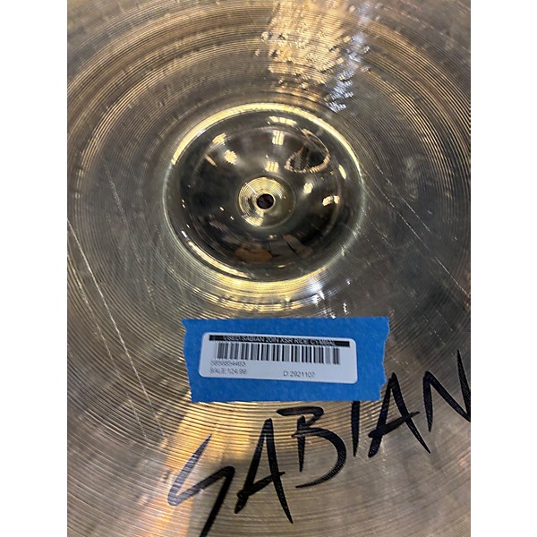 Used SABIAN 20in XSR RIDE Cymbal