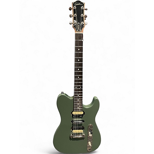Used Godin RADIUM MATTE GREEN Solid Body Electric Guitar