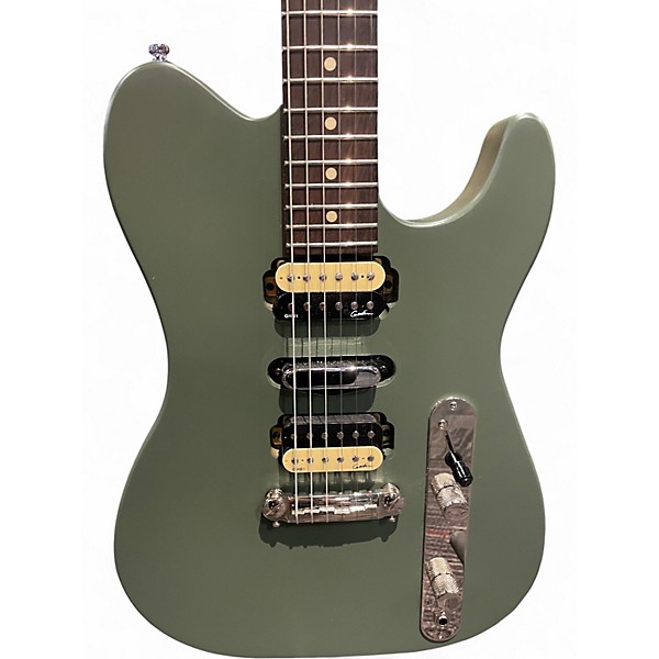 Used Godin RADIUM MATTE GREEN Solid Body Electric Guitar