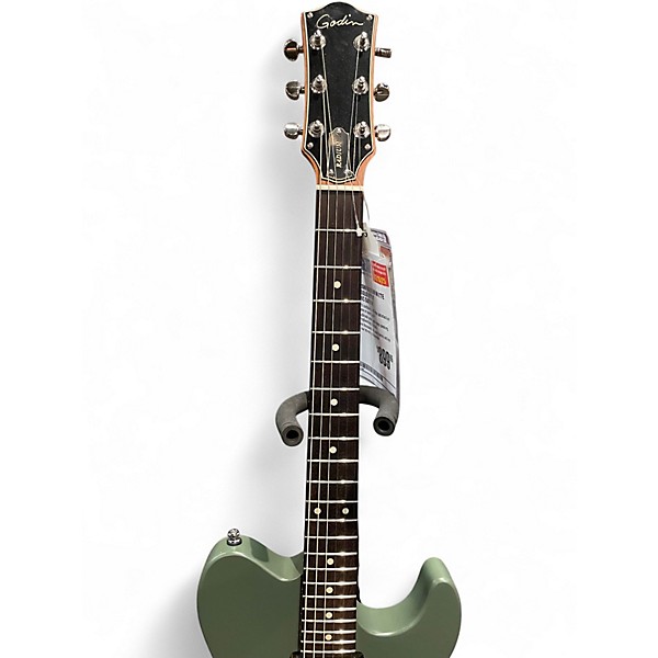 Used Godin RADIUM MATTE GREEN Solid Body Electric Guitar