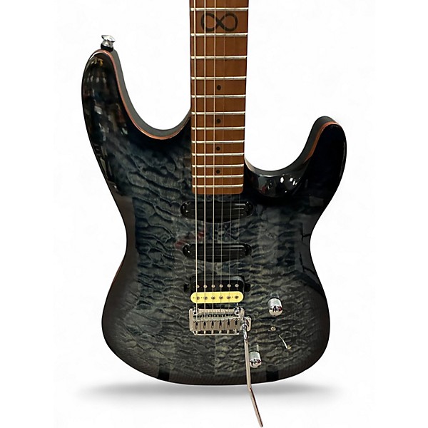 Used Chapman ML1 HYBRID SARSEN STONE BLACK Solid Body Electric Guitar
