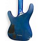 Used Schecter Guitar Research C1 Platinum Trans Blue Solid Body Electric Guitar