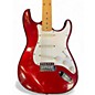 Used Squier MADE IN KOREA STRATOCASTER Candy Apple Red Metallic Solid Body Electric Guitar