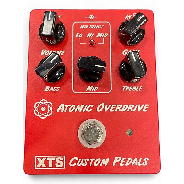 Used Xts ATOMIC OVERDRIVE Effect Pedal