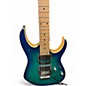 Used Ibanez RG470AHM Trans Blue Solid Body Electric Guitar