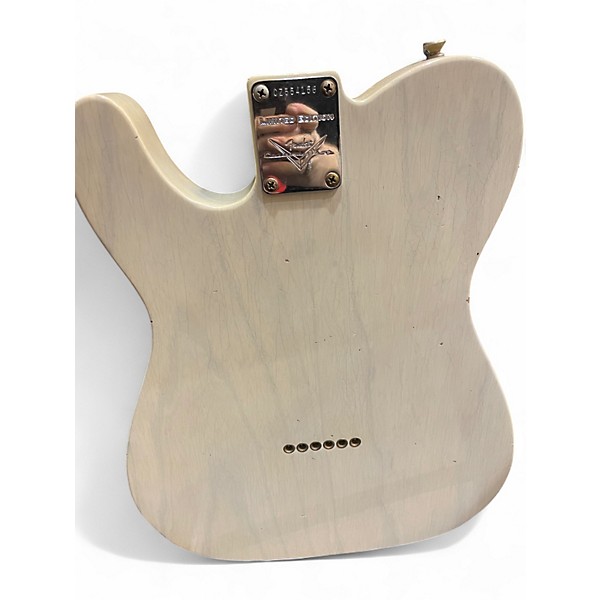 Used Fender CUSTOM SHOP LTD 55 TELECASTER JRM Trans White Solid Body Electric Guitar