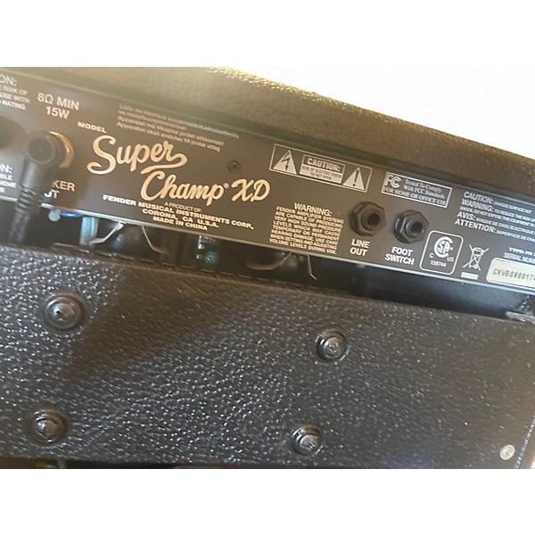 Used Fender Super Champ XD 15W 1x10 Guitar Combo Amp