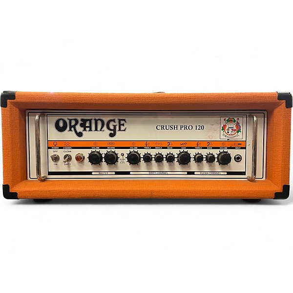 Used Orange Amplifiers CR120H Crush Pro 120W Solid State Guitar Amp Head