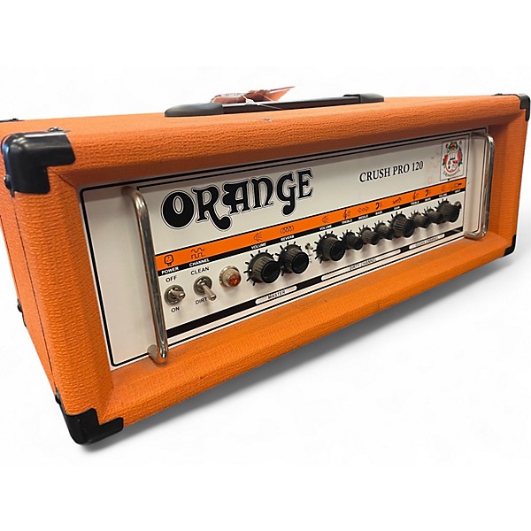 Used Orange Amplifiers CR120H Crush Pro 120W Solid State Guitar Amp Head