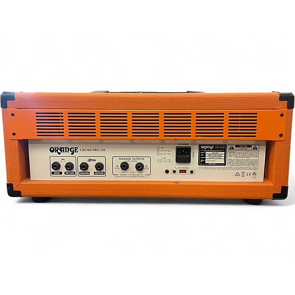 Used Orange Amplifiers CR120H Crush Pro 120W Solid State Guitar Amp Head