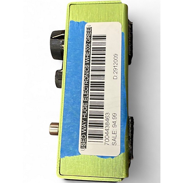 Used Way Huge Electronics WHE202 Green Rhino Overdrive Effect Pedal