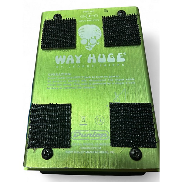Used Way Huge Electronics WHE202 Green Rhino Overdrive Effect Pedal