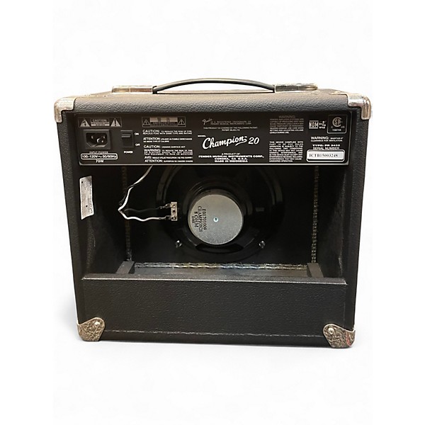 Used Fender Champion 20 Guitar Combo Amp