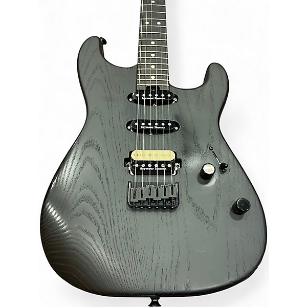 Used Charvel Pro Mod San Dimas Style 1 HSS HT E Sassafras Satin Black Solid Body Electric Guitar