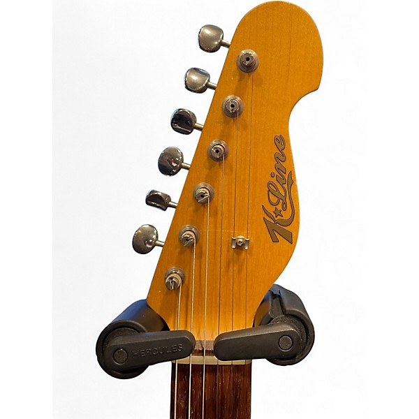 Used K Line DEL-MAR LIGHT BLUE Solid Body Electric Guitar