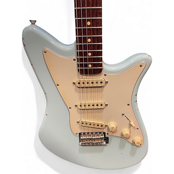 Used K Line DEL-MAR LIGHT BLUE Solid Body Electric Guitar