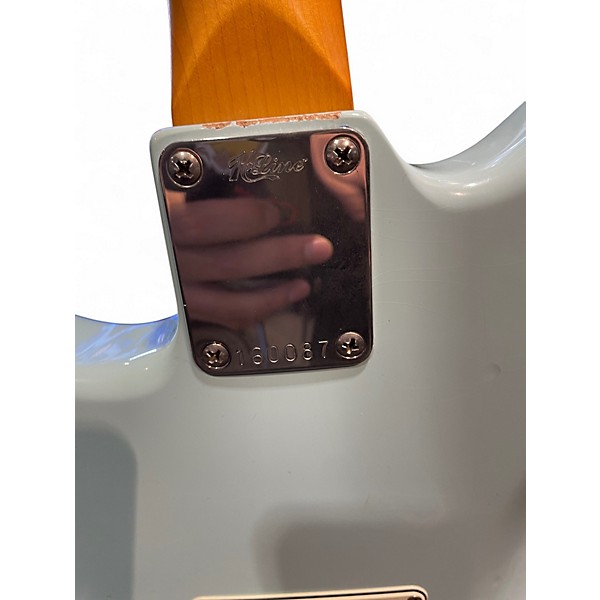 Used K Line DEL-MAR LIGHT BLUE Solid Body Electric Guitar