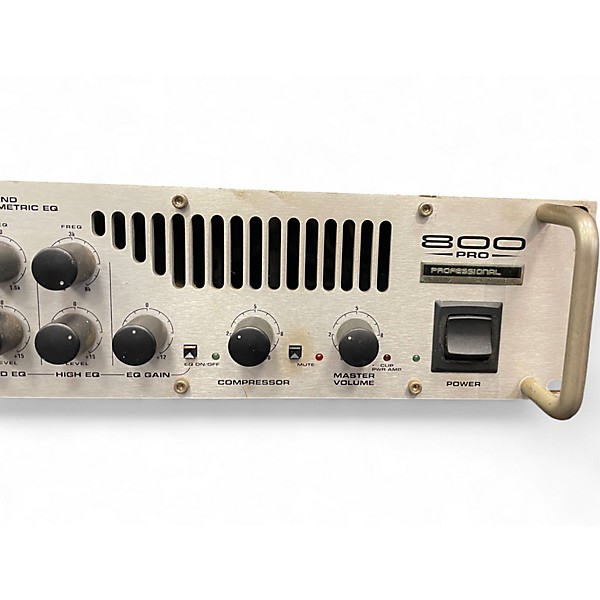 Used Fender 800 Pro Bass Amp Bass Amp Head