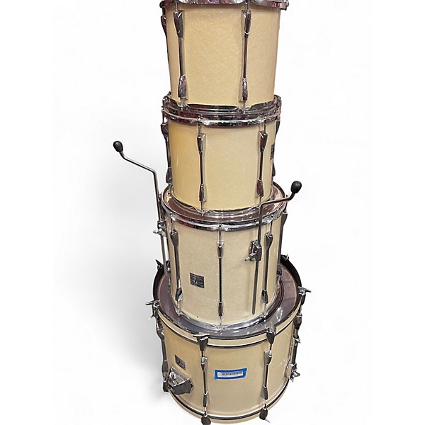Used Yamaha 4 Piece Power Special Antique White Drum Kit